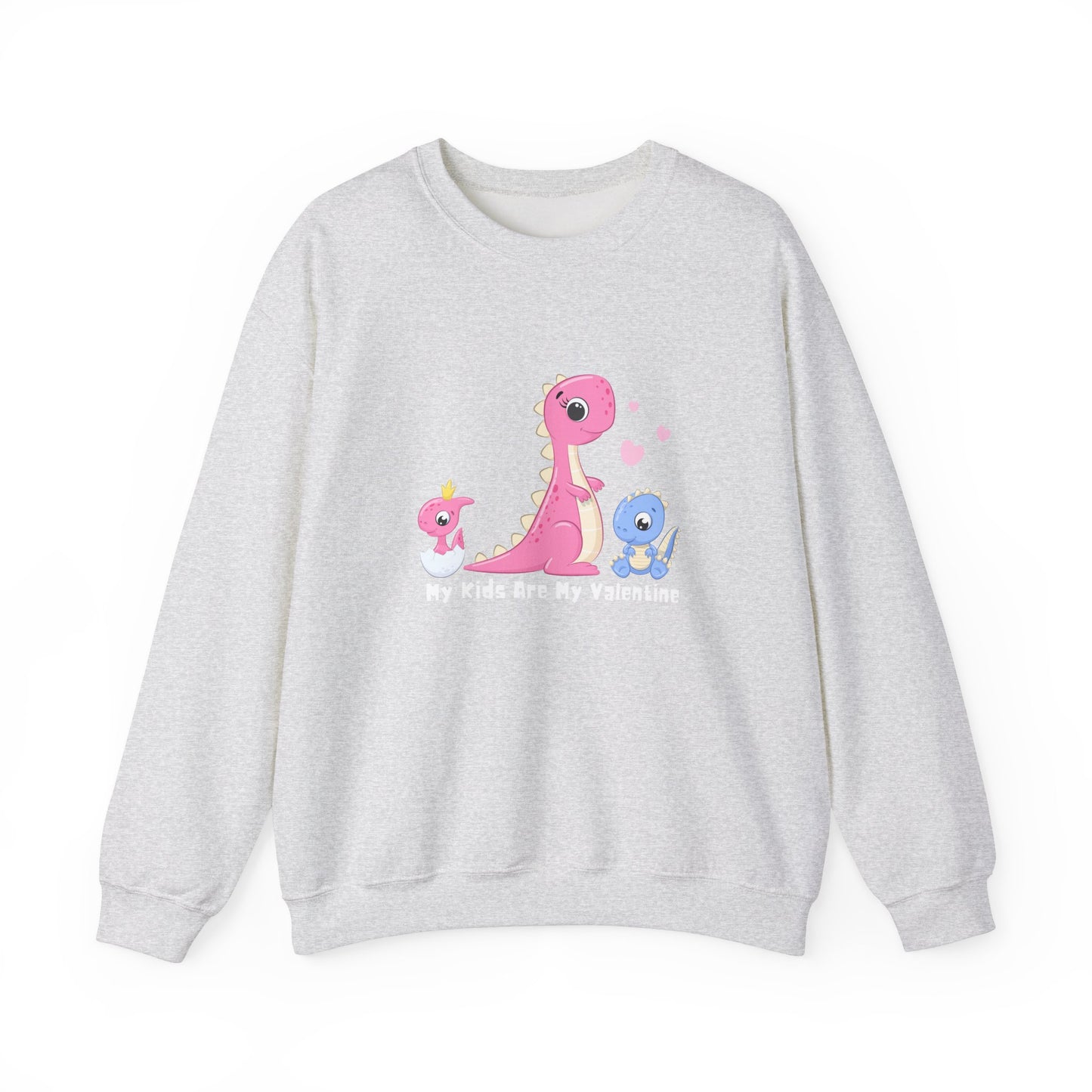 Mt Kids Valentine Dinosaur Crewneck Sweatshirt