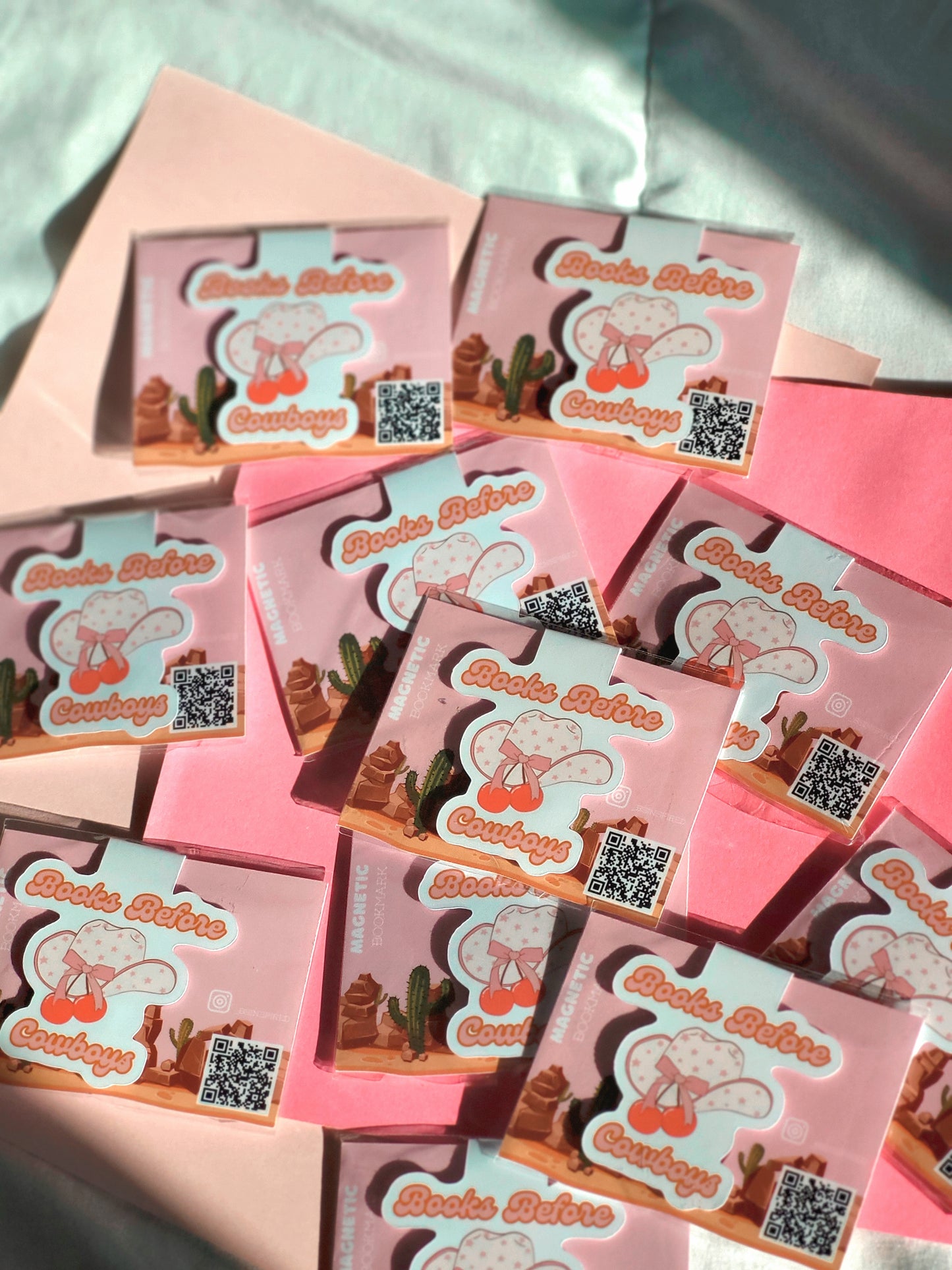 Books Before Cowboys Magnet Bookmark