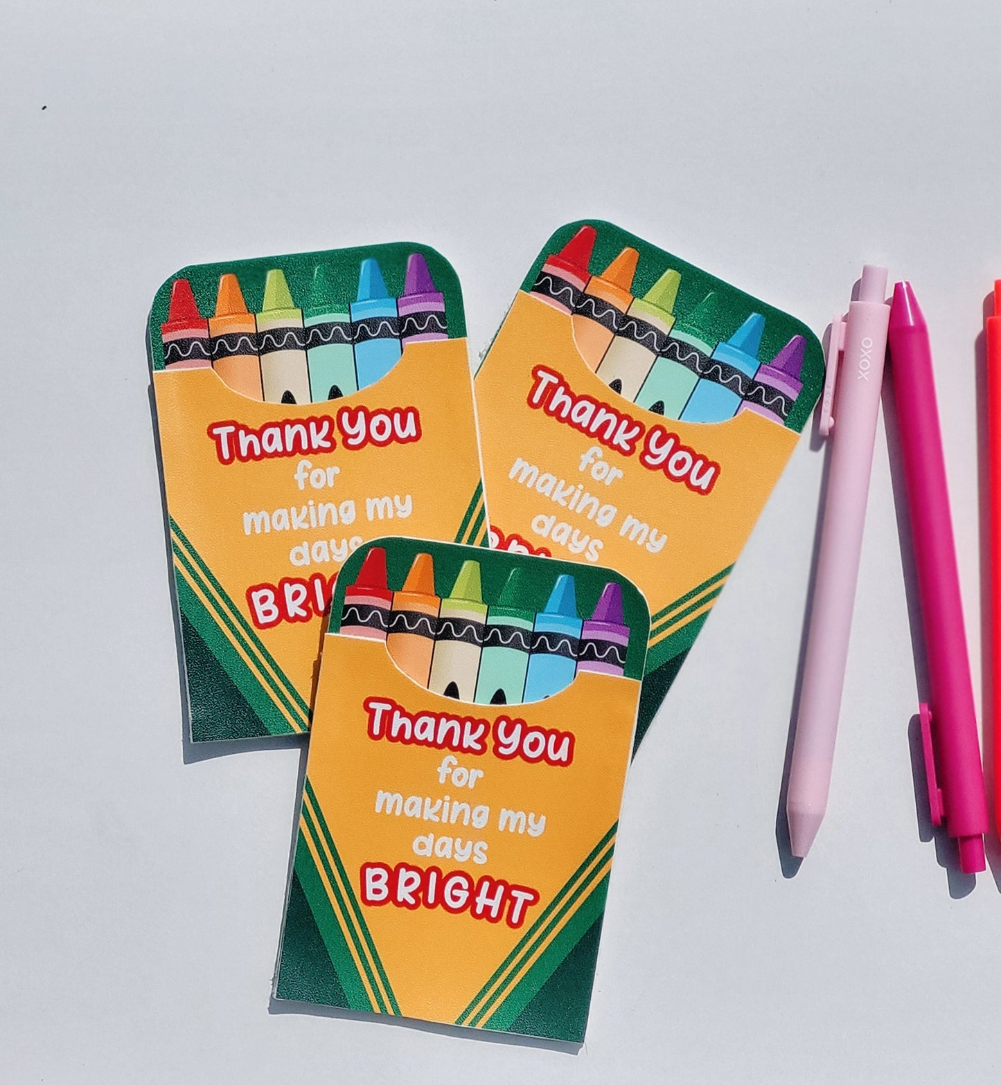 Leather Crayon Box For Gift Cards