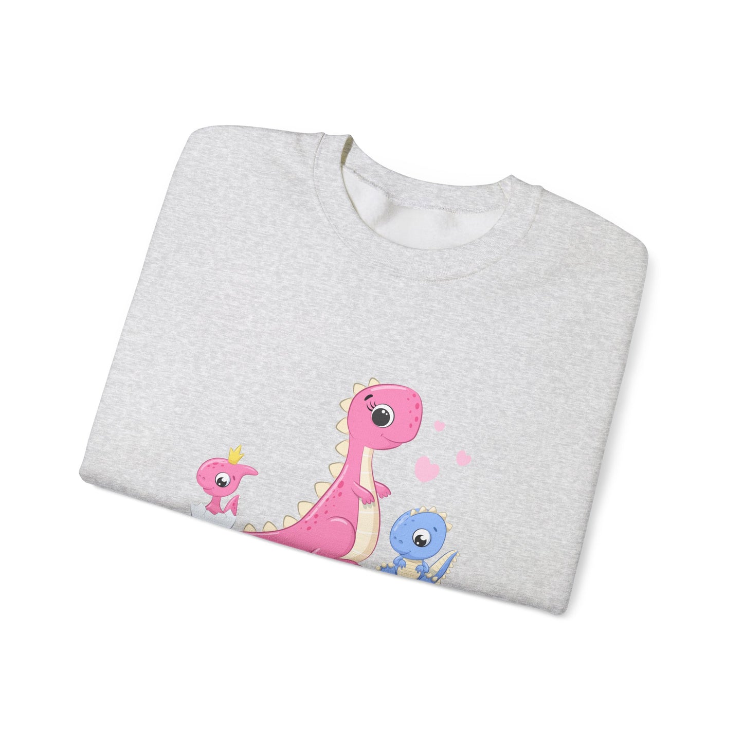 Mt Kids Valentine Dinosaur Crewneck Sweatshirt