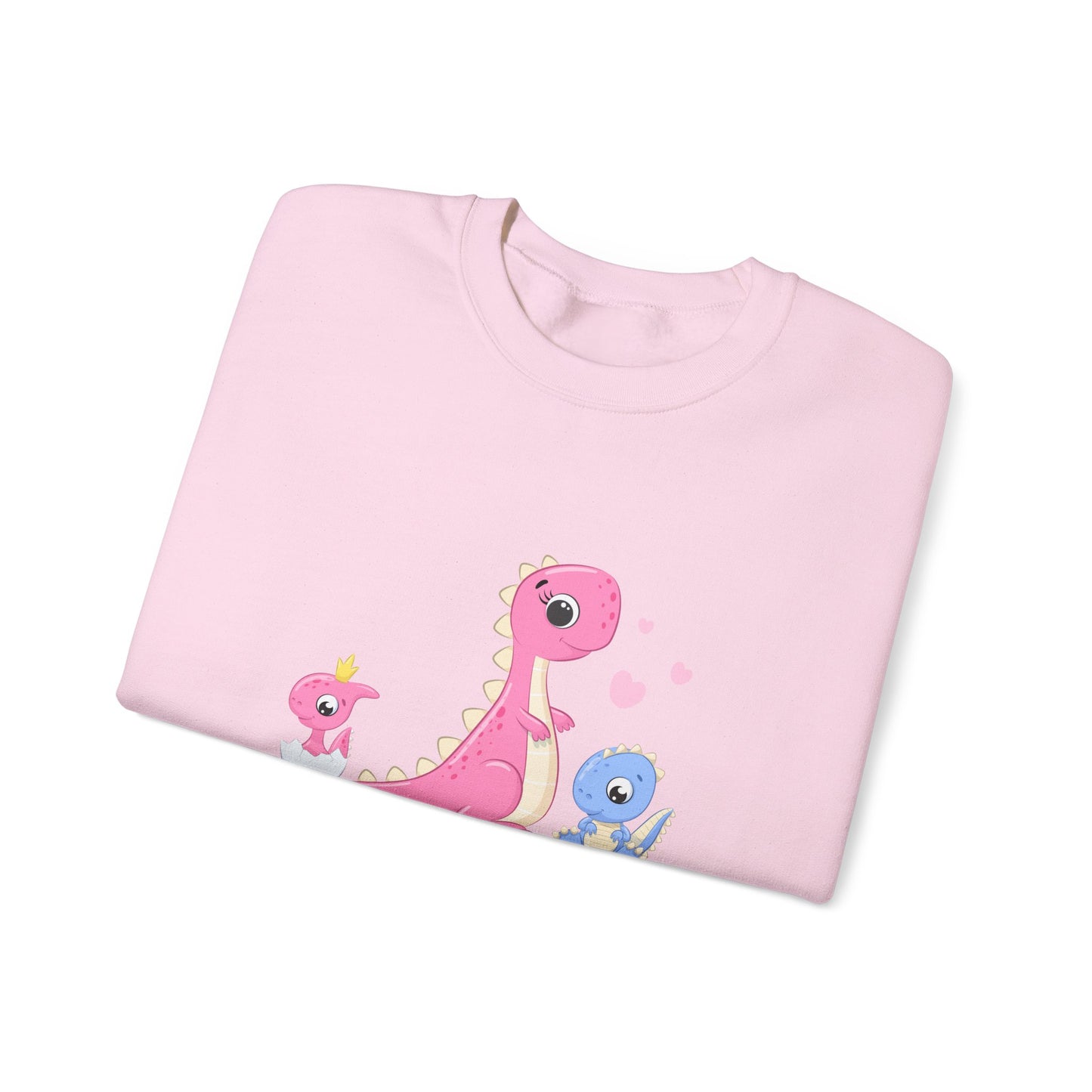 Mt Kids Valentine Dinosaur Crewneck Sweatshirt