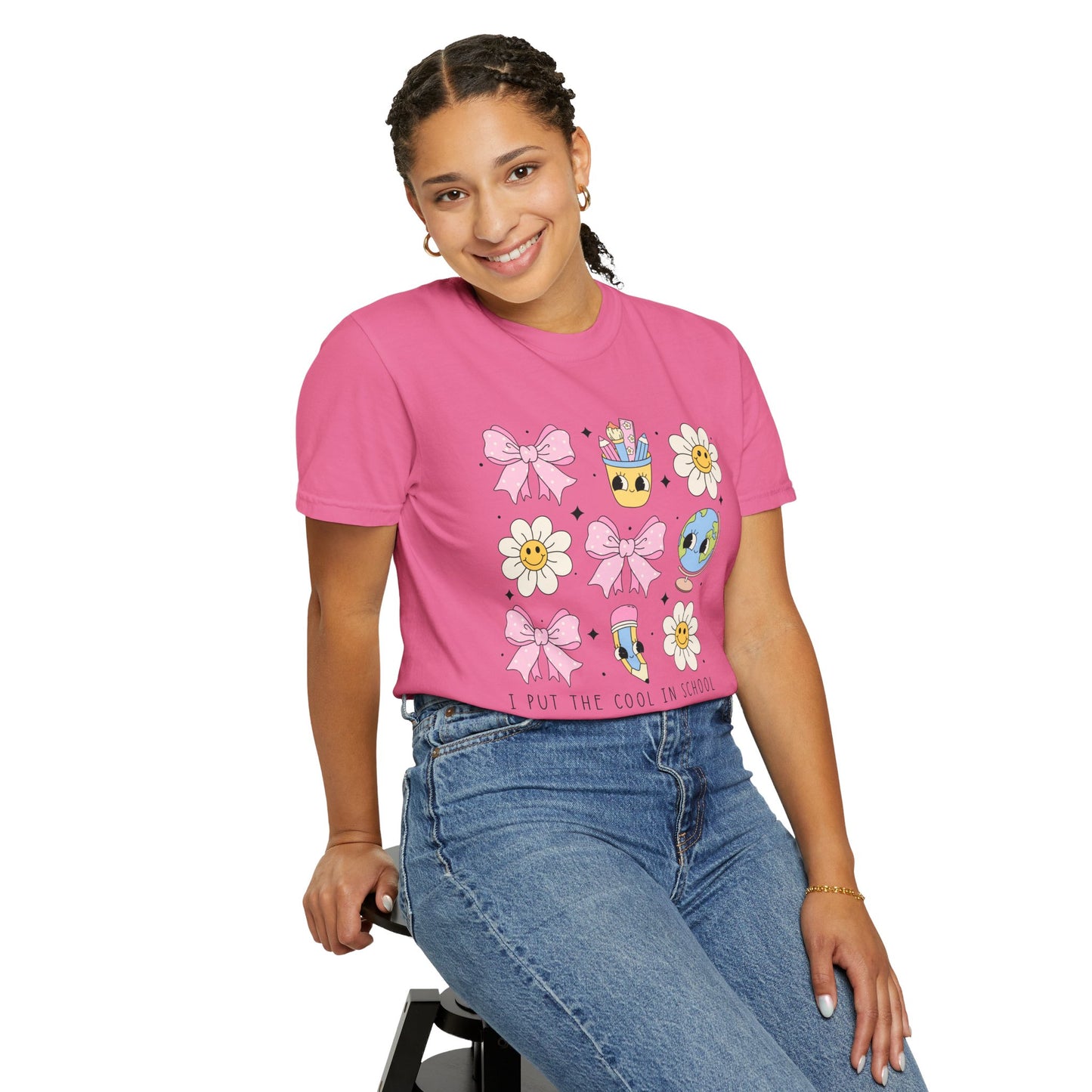 Coquette Cool Teacher T-shirt