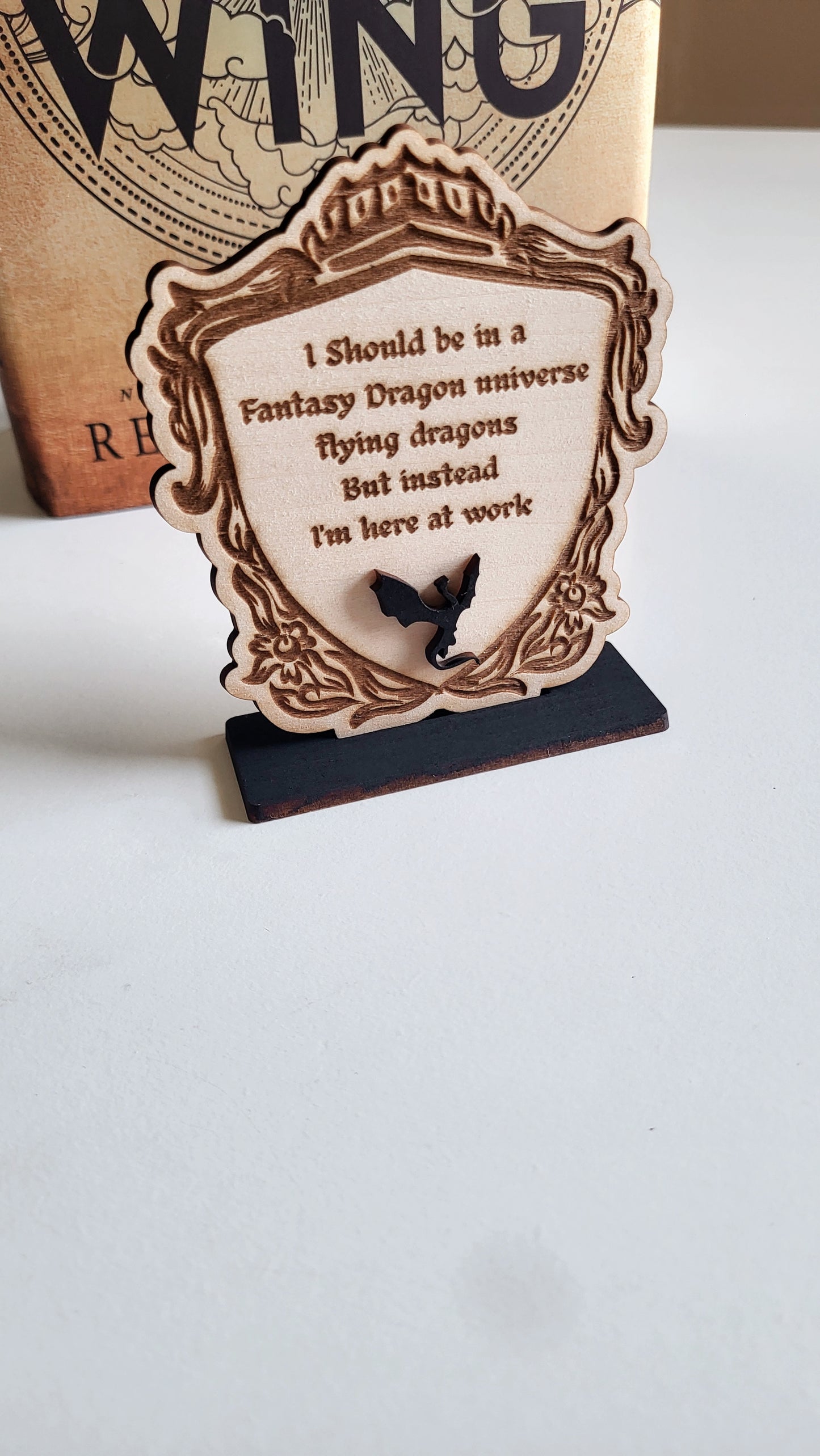 Fantasy Dragon Universe Desk Decor