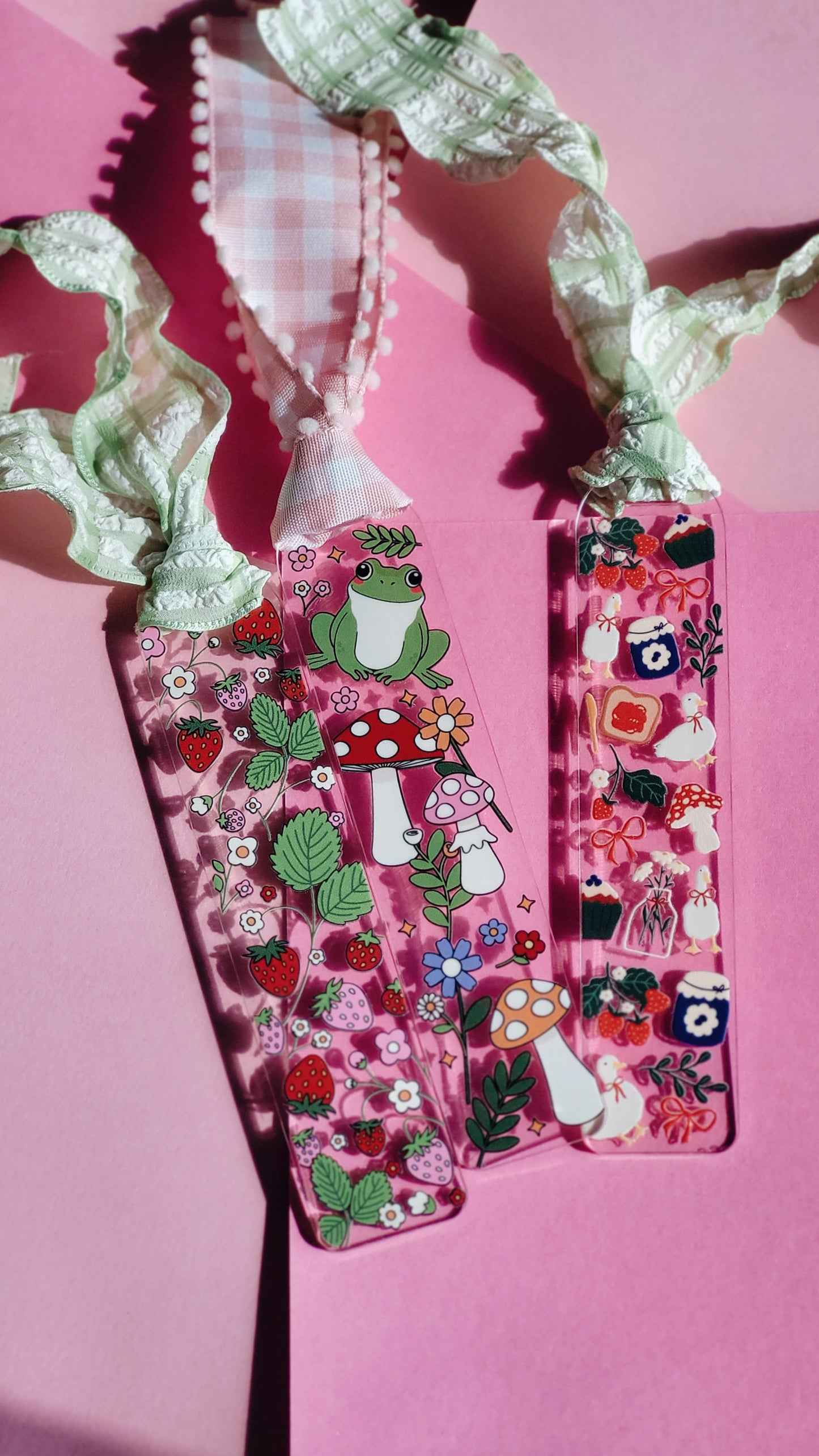 Spring Acrylic Bookmarks