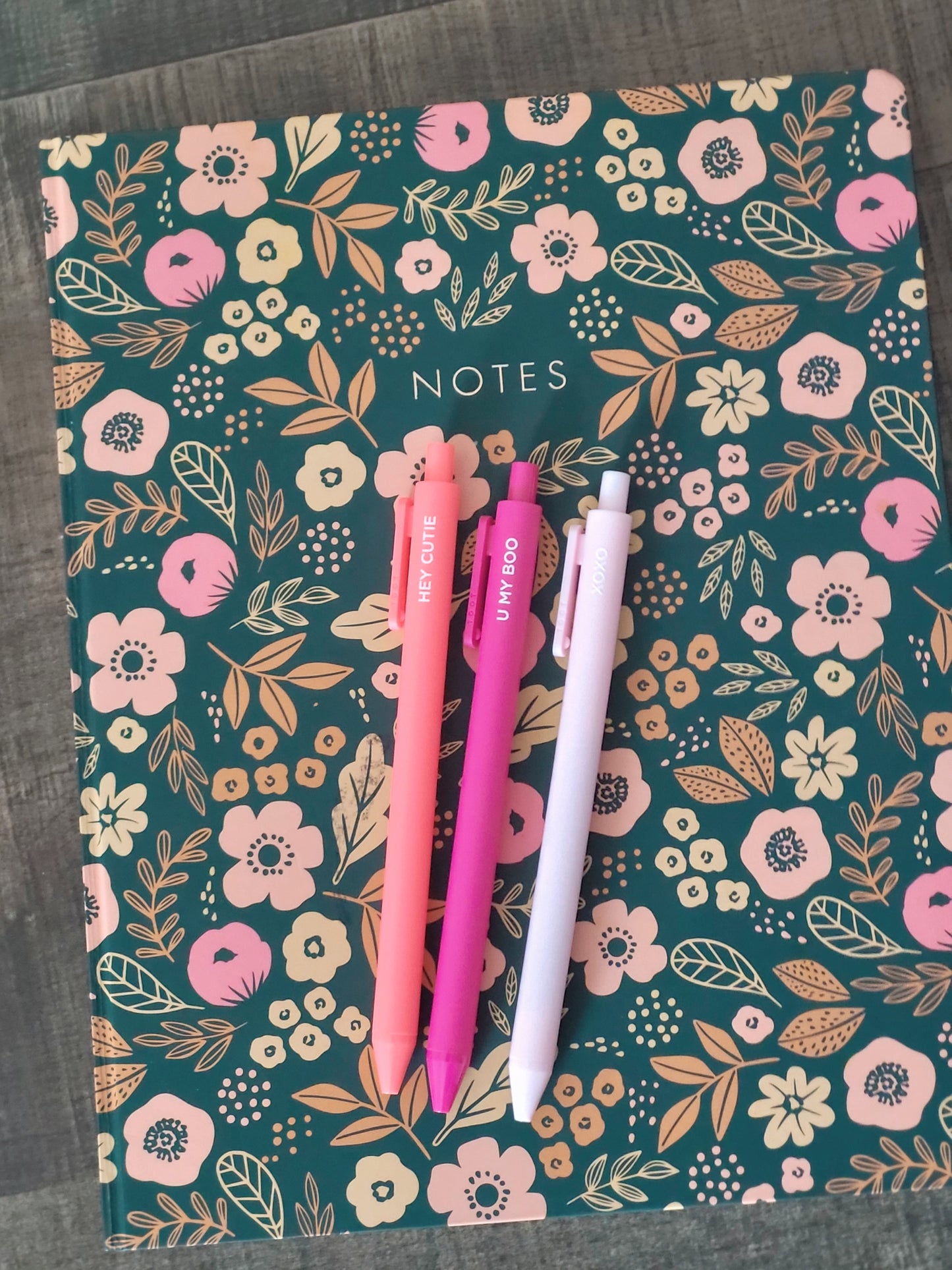 Be Mine Jotter Gel Pens
