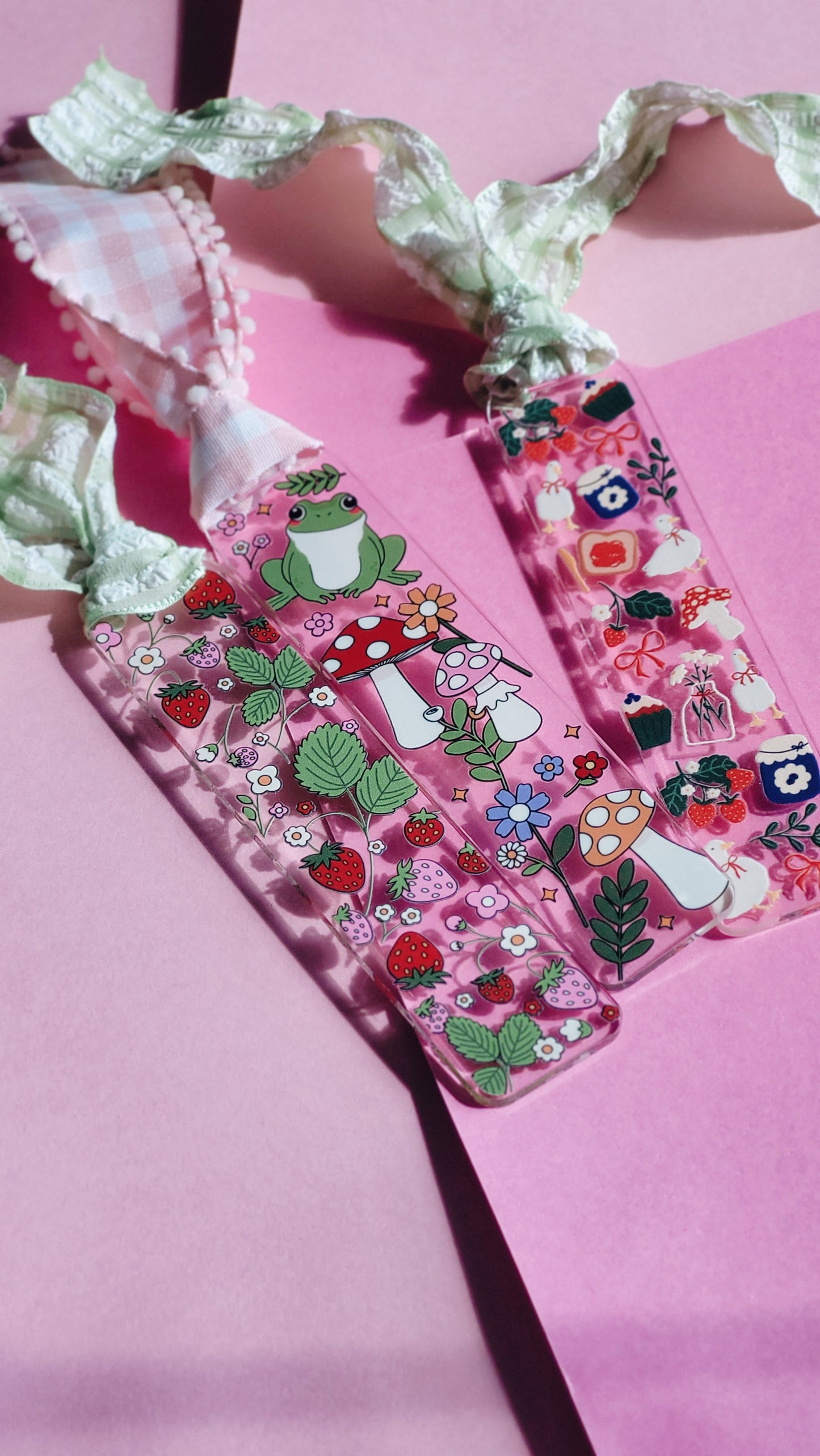 Spring Acrylic Bookmarks
