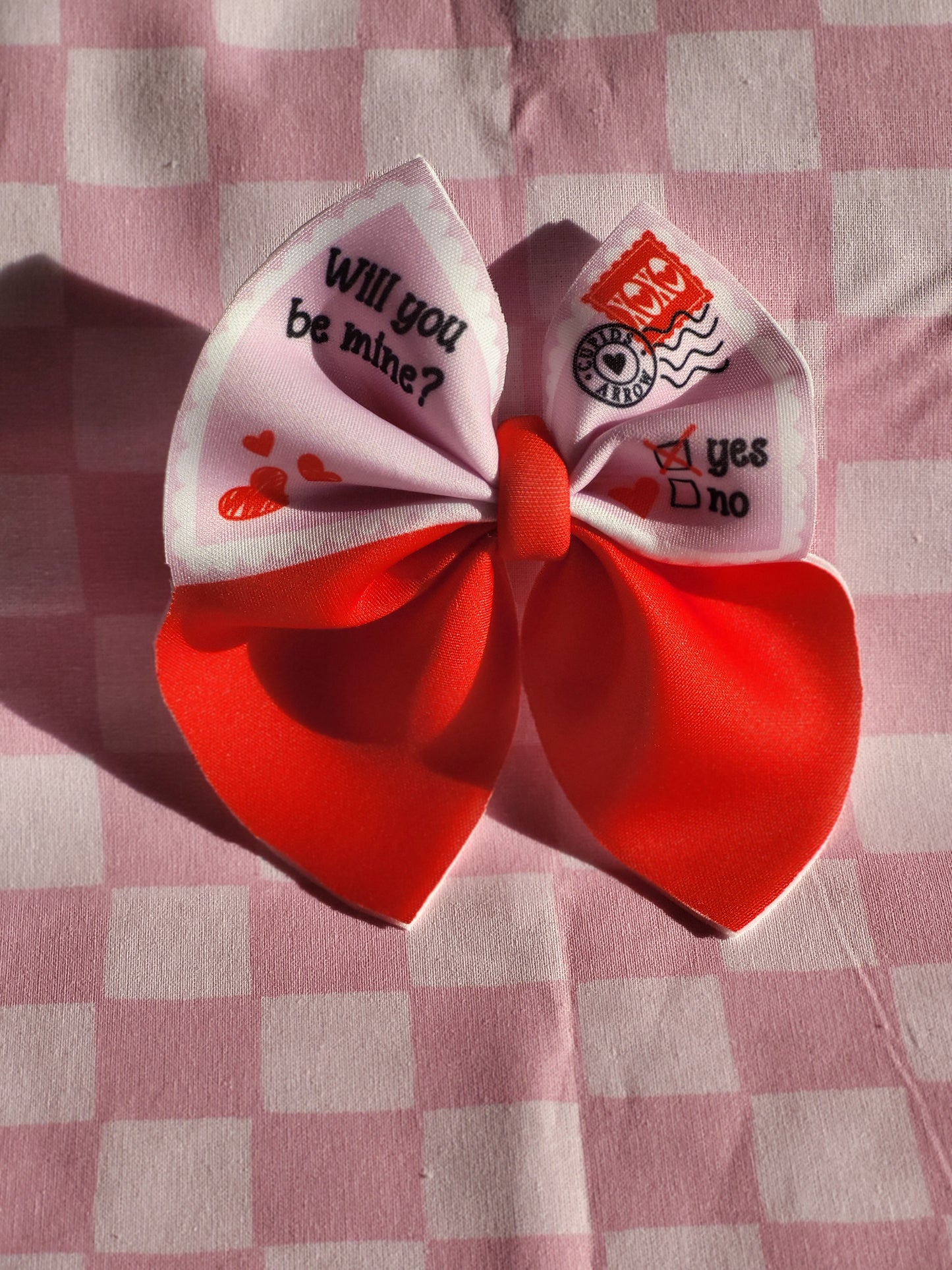 Will You Be Mine Hair Bow Set of 3