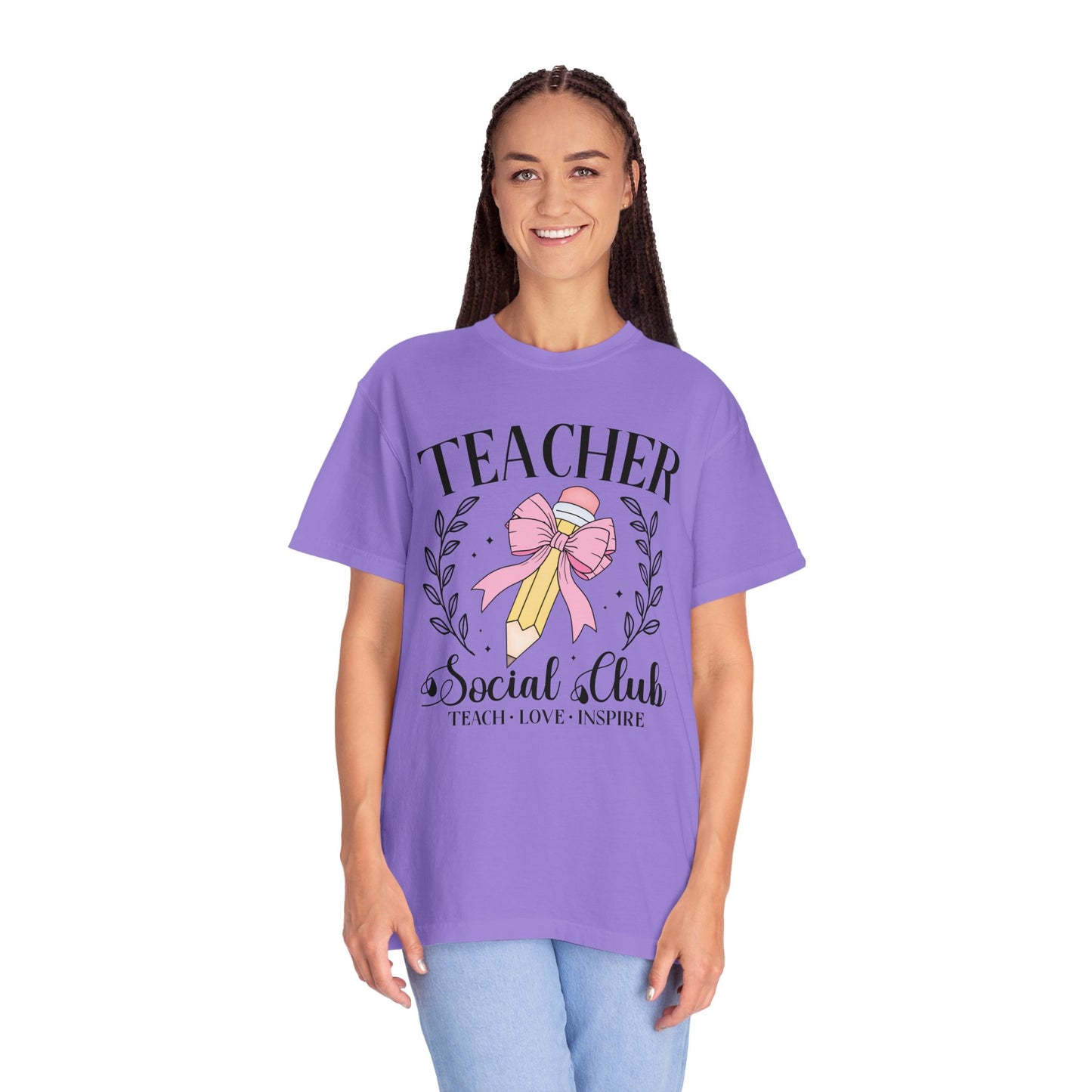 Coquette Teacher Pencil Social Club T-shirt