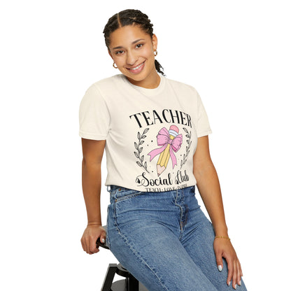 Coquette Teacher Pencil Social Club T-shirt