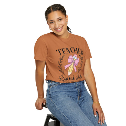 Coquette Teacher Pencil Social Club T-shirt