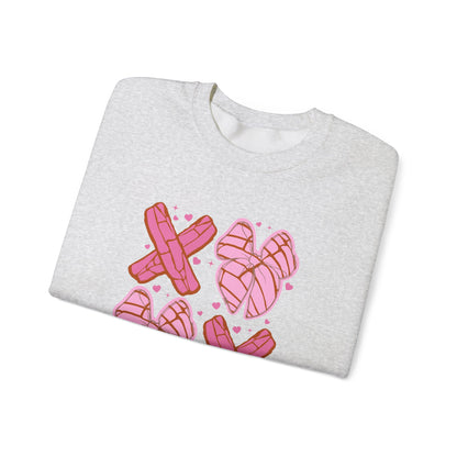 XoXo Valentine Concha Crewneck Sweatshirt Love Sweatshirt