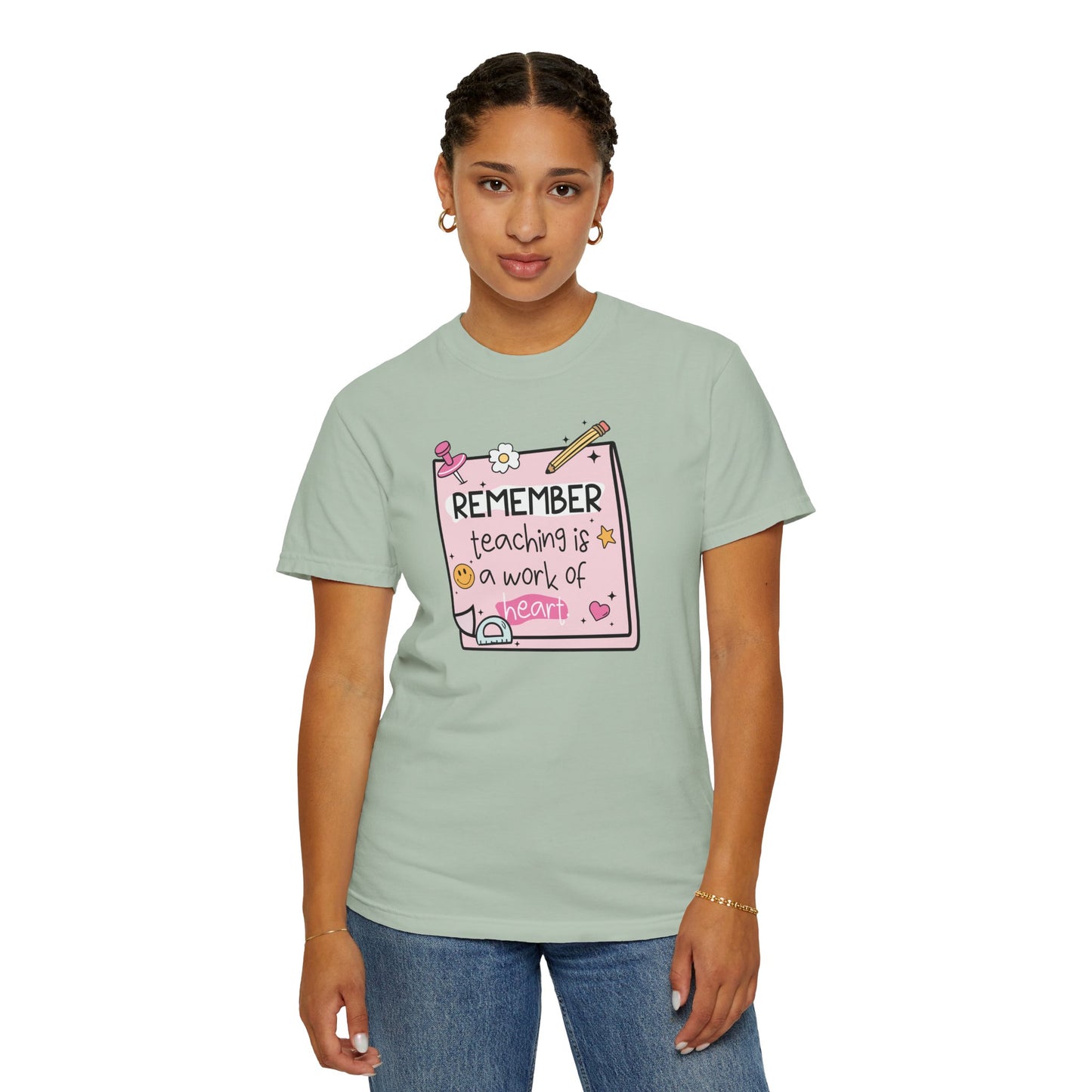 Teaching Is A Work Of Heart Teacher T-shirt