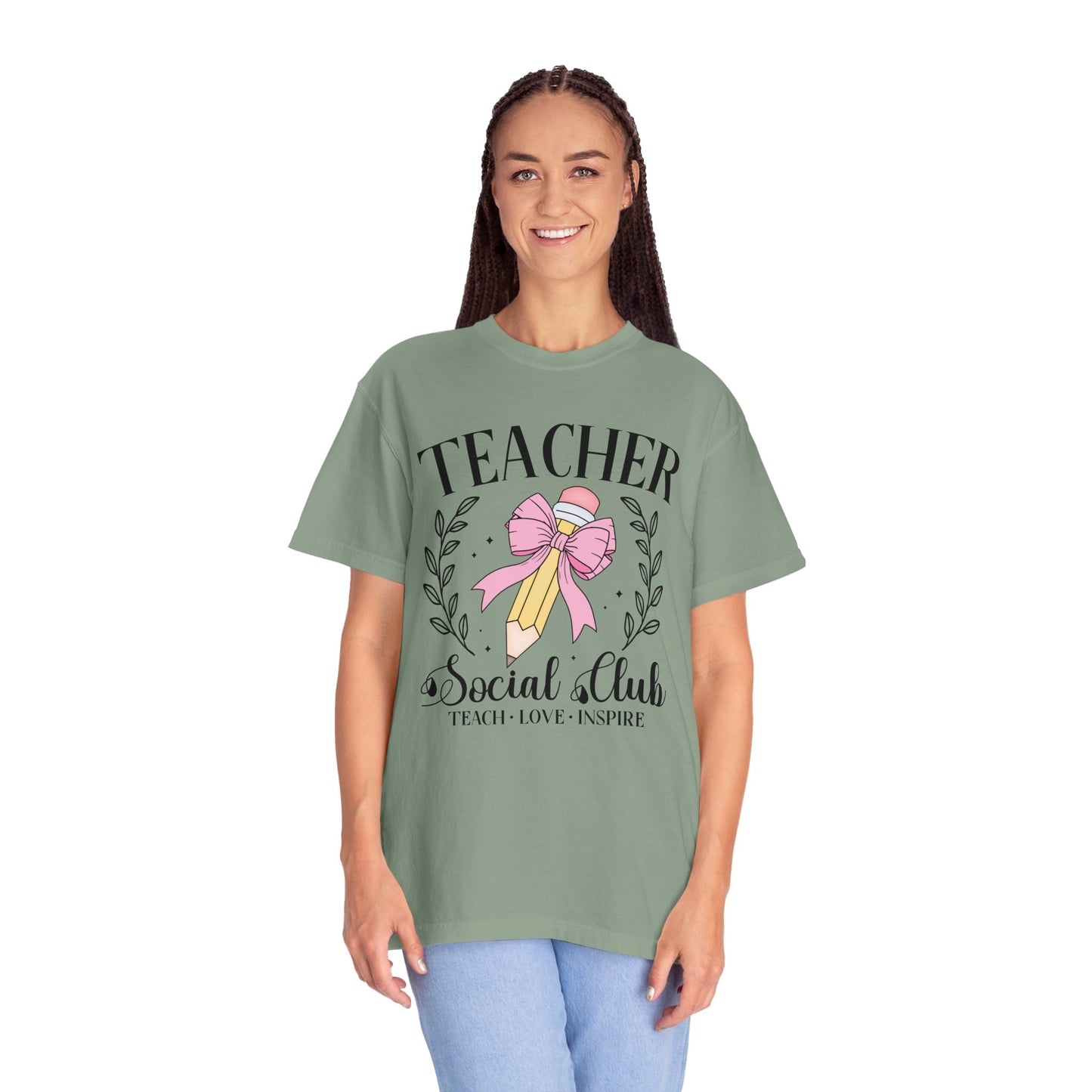 Coquette Teacher Pencil Social Club T-shirt