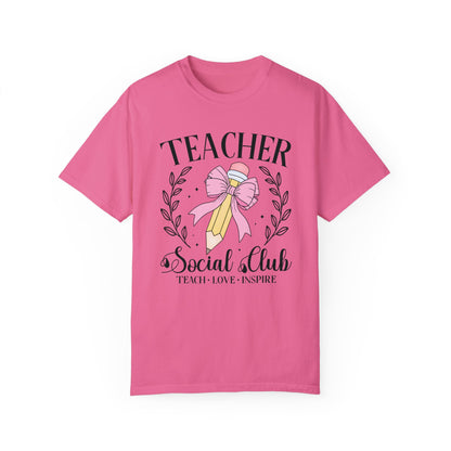 Coquette Teacher Pencil Social Club T-shirt