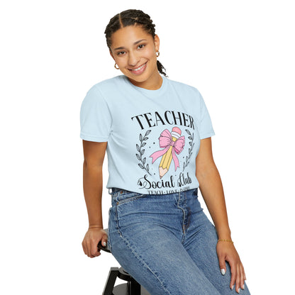 Coquette Teacher Pencil Social Club T-shirt