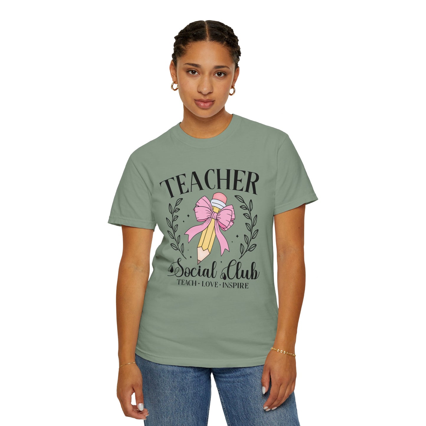 Coquette Teacher Pencil Social Club T-shirt