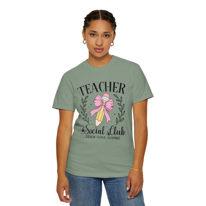 Coquette Teacher Pencil Social Club T-shirt