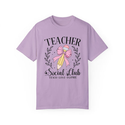 Coquette Teacher Pencil Social Club T-shirt