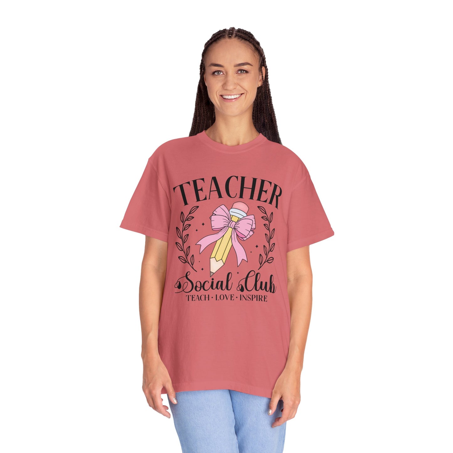 Coquette Teacher Pencil Social Club T-shirt
