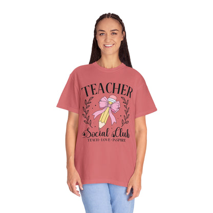 Coquette Teacher Pencil Social Club T-shirt