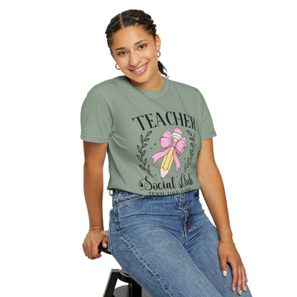 Coquette Teacher Pencil Social Club T-shirt