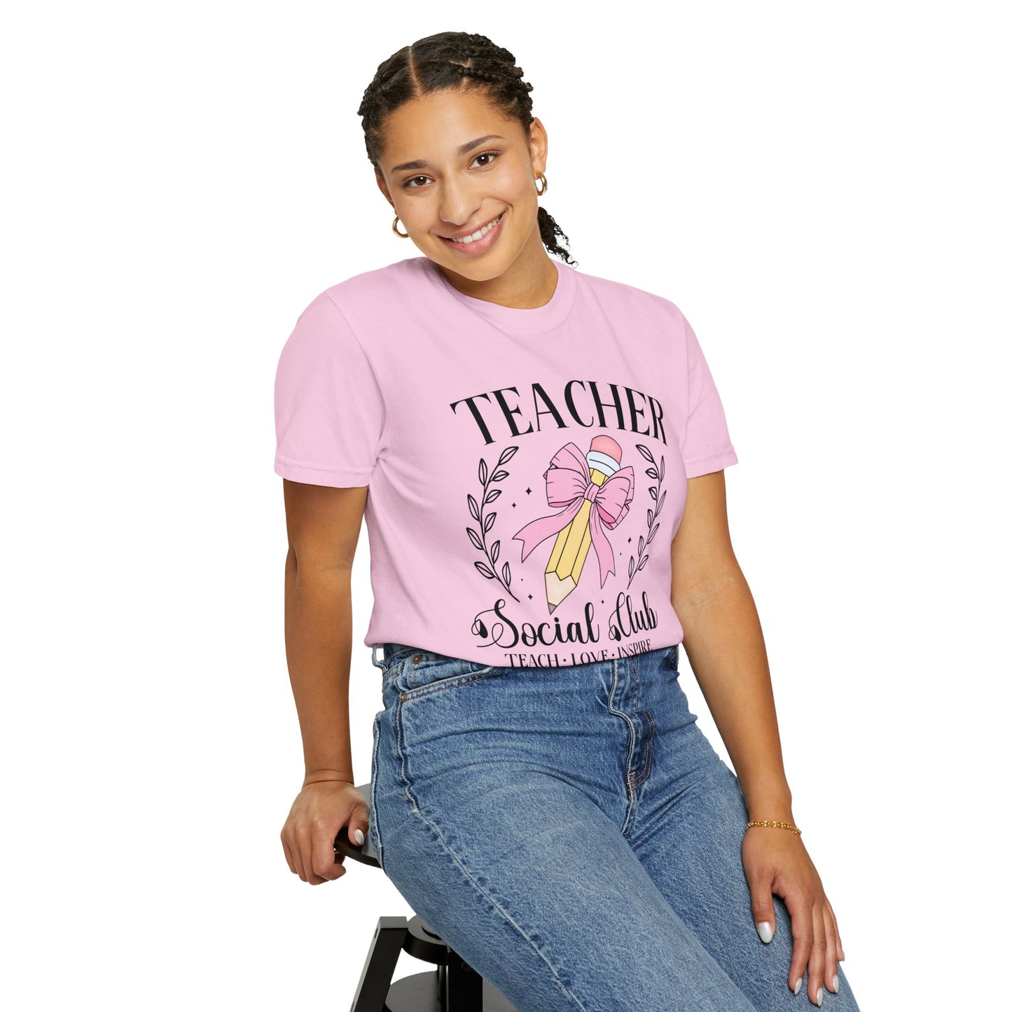 Coquette Teacher Pencil Social Club T-shirt