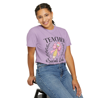 Coquette Teacher Pencil Social Club T-shirt