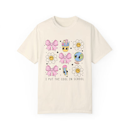 Coquette Cool Teacher T-shirt