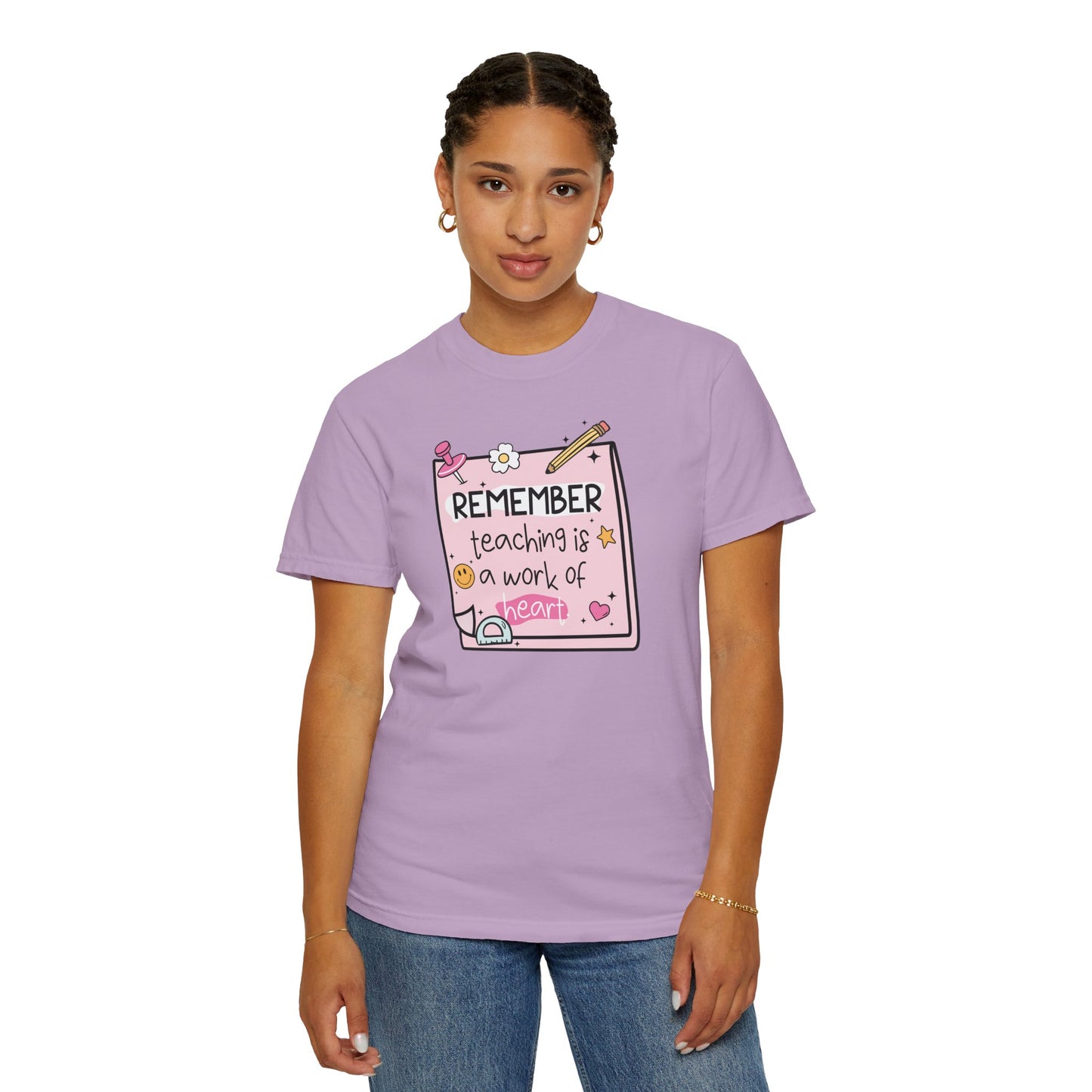 Teaching Is A Work Of Heart Teacher T-shirt