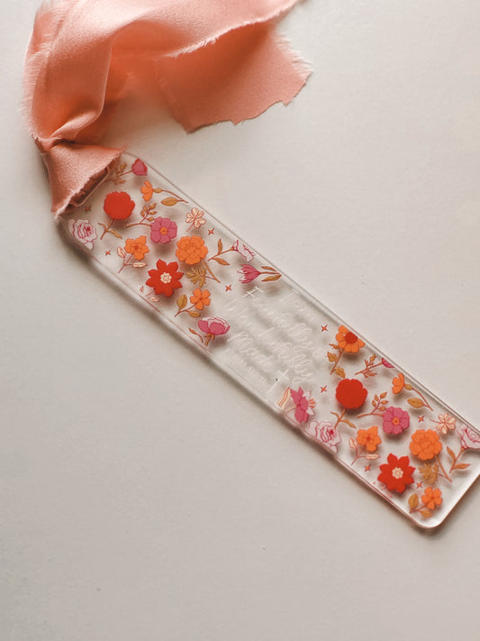 I Am Made Acrylic Bookmark