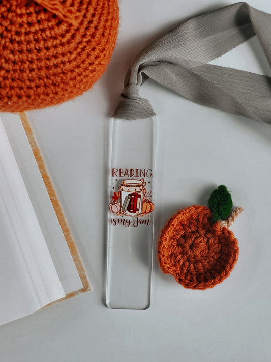 Reading Is My Jam Acrylic Bookmark