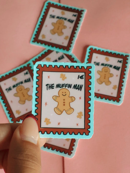 The Muffin Man Postage Sticker