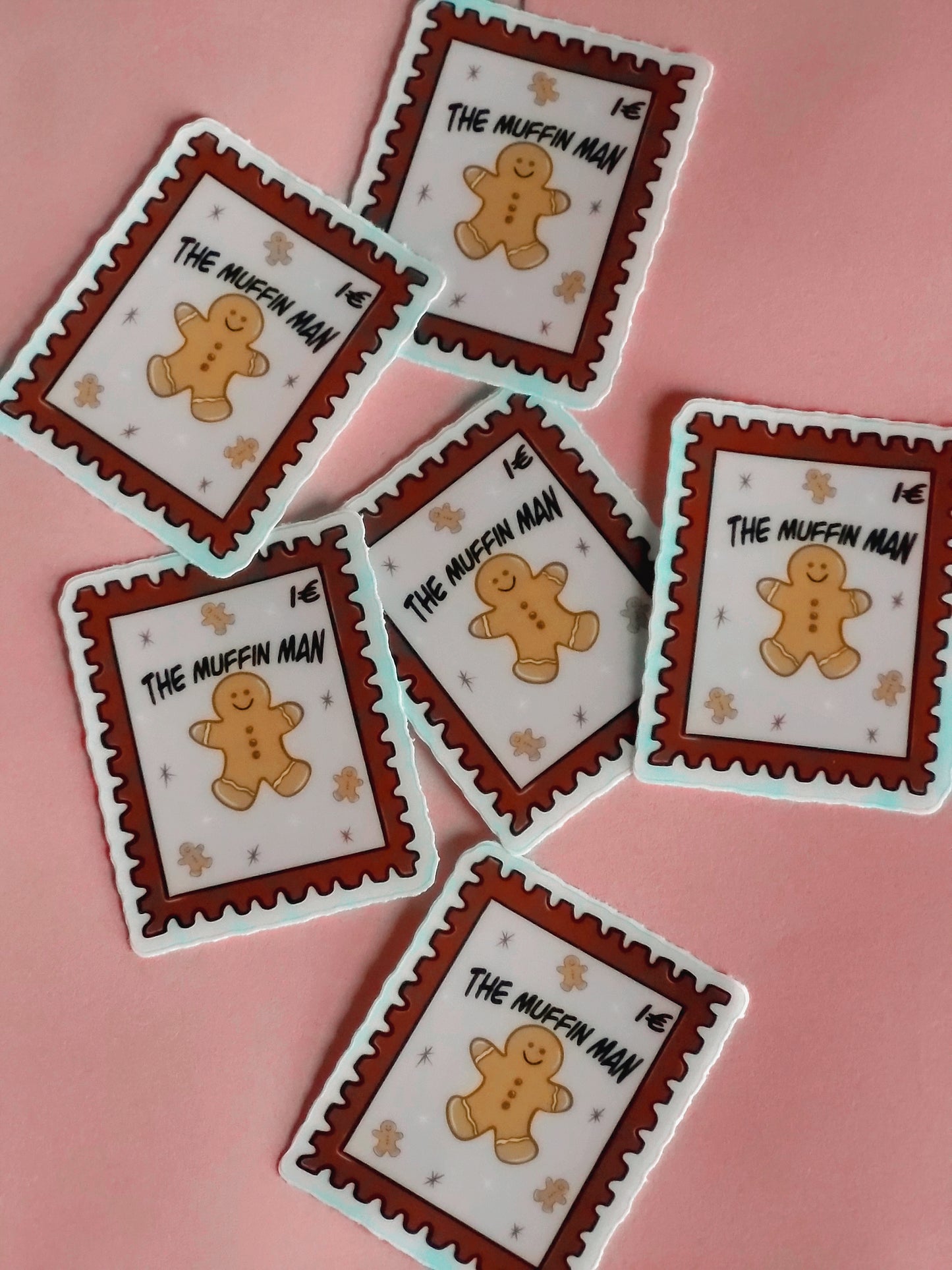 The Muffin Man Postage Sticker
