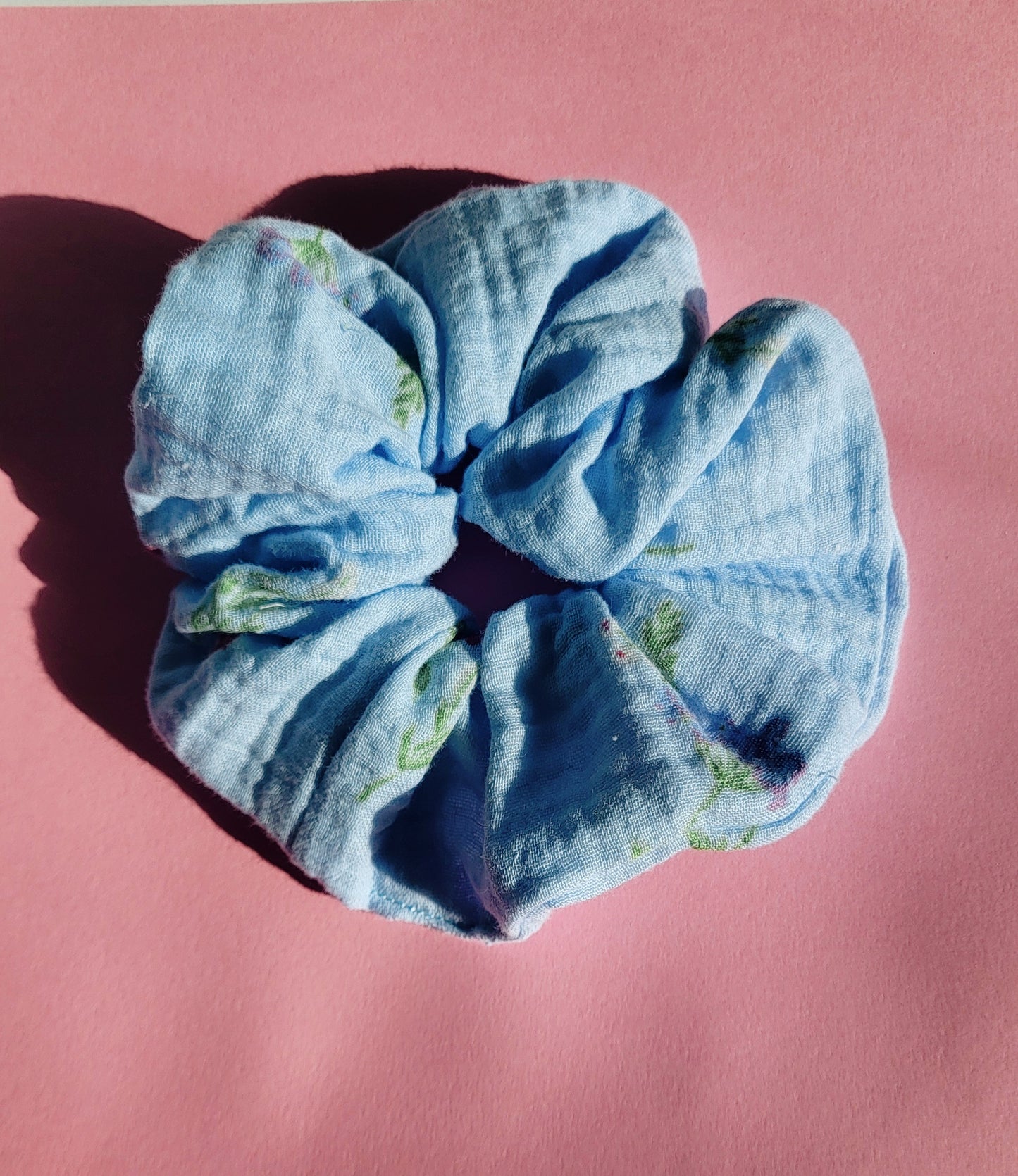Spring Pattern Hair Scrunchies