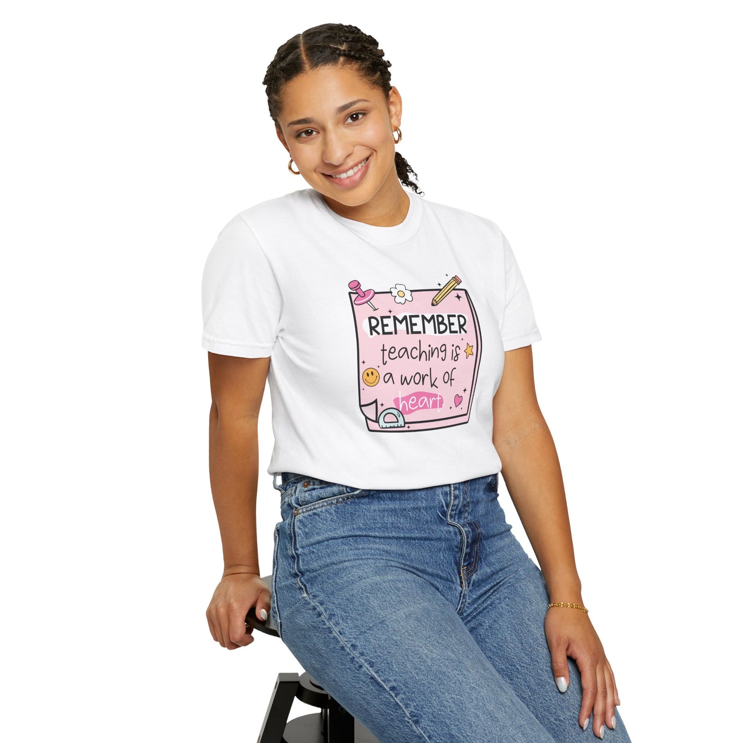 Teaching Is A Work Of Heart Teacher T-shirt