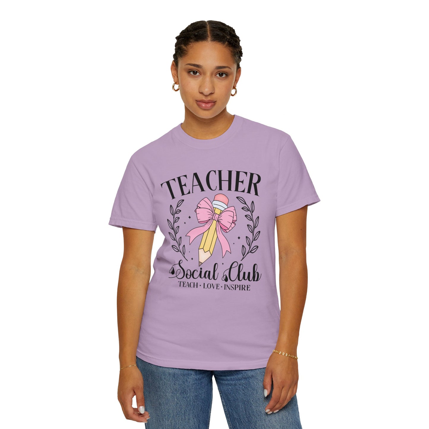 Coquette Teacher Pencil Social Club T-shirt
