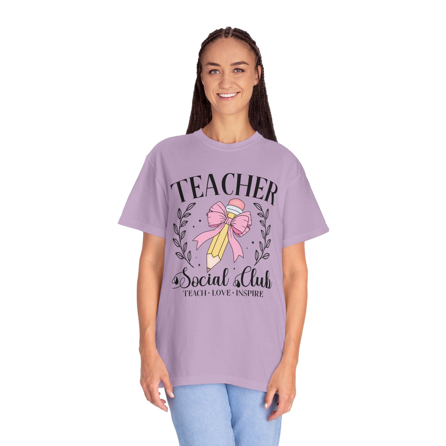 Coquette Teacher Pencil Social Club T-shirt