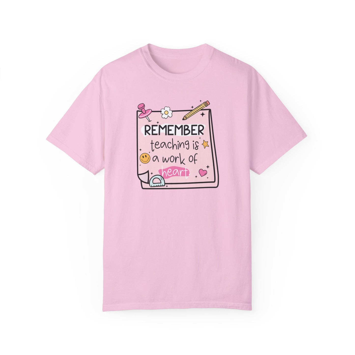 Teaching Is A Work Of Heart Teacher T-shirt