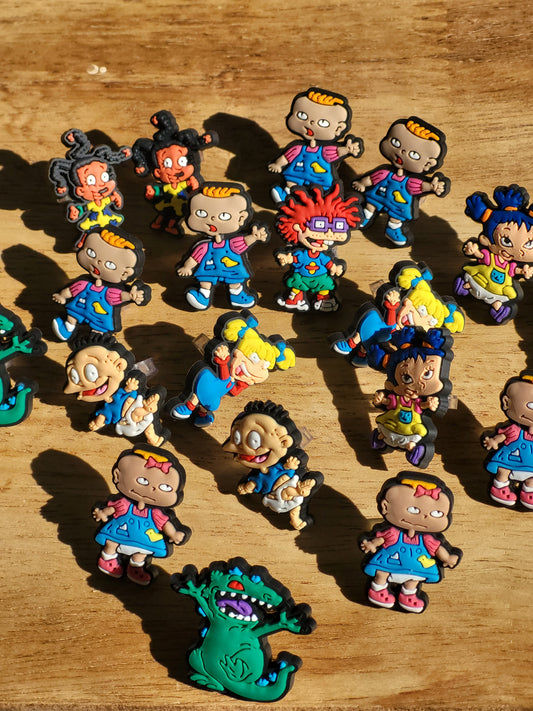 90's Classic Cartoon Straw Toppers