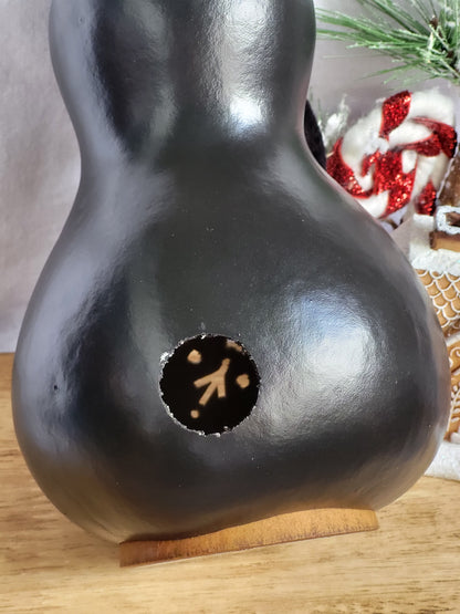 Snowflake Penguin Light Holder