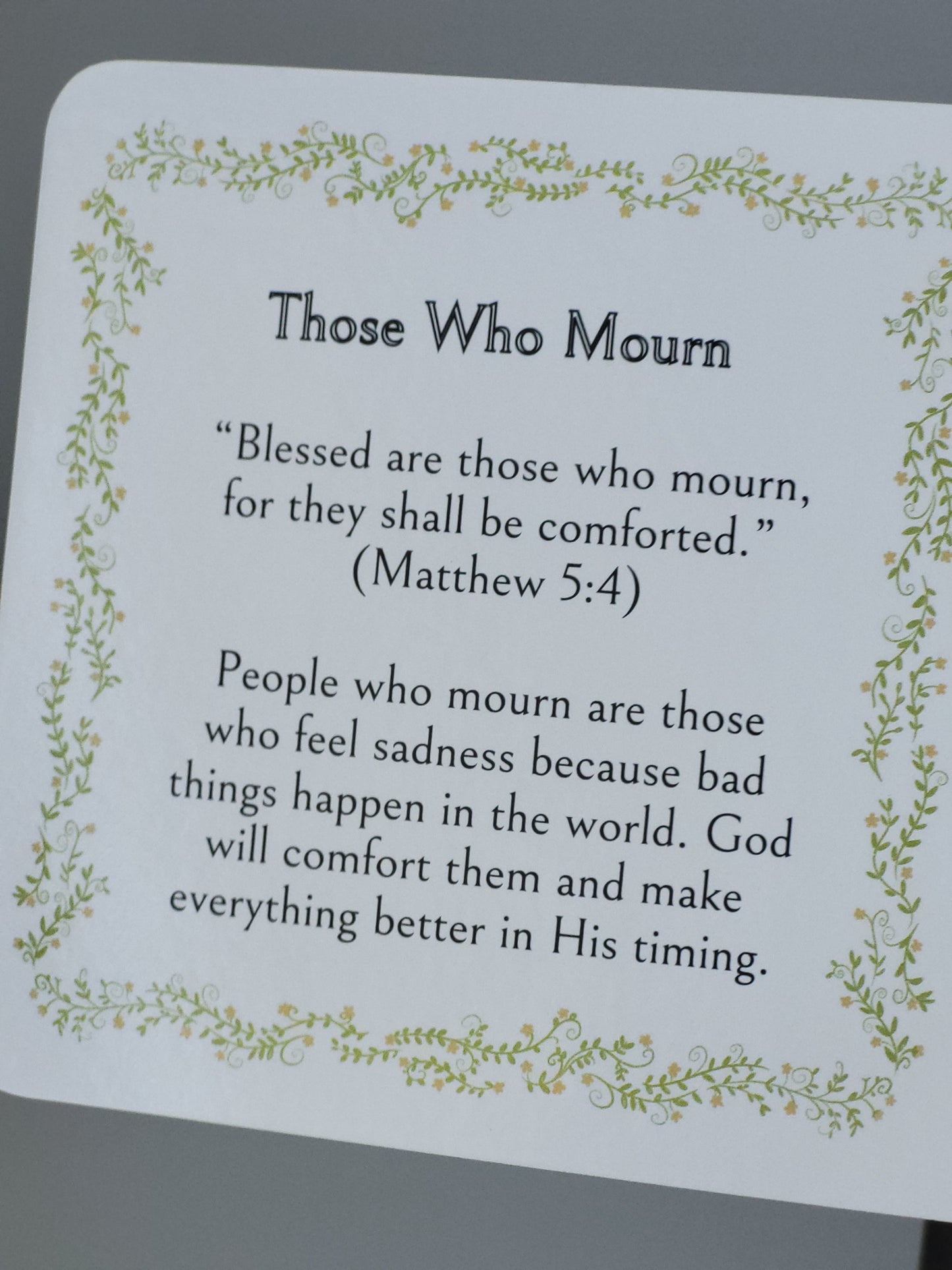 Children's Book of Beatitudes