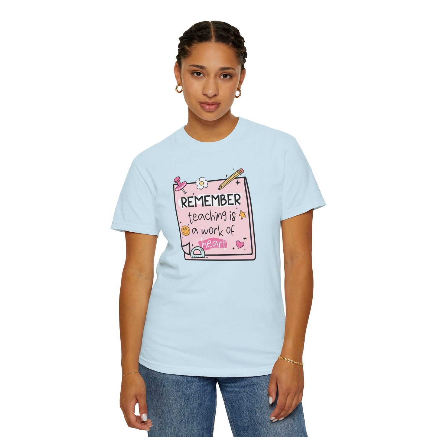 Teaching Is A Work Of Heart Teacher T-shirt