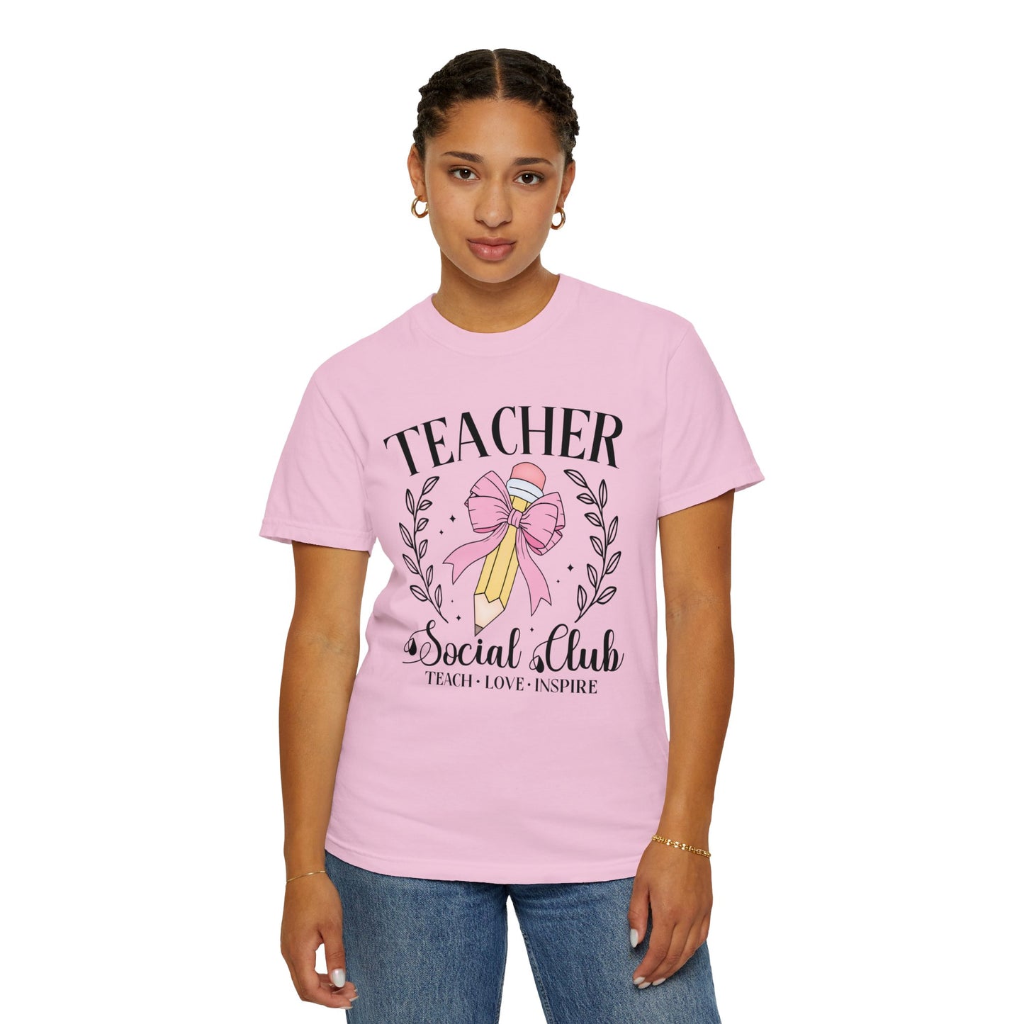 Coquette Teacher Pencil Social Club T-shirt