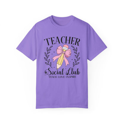 Coquette Teacher Pencil Social Club T-shirt