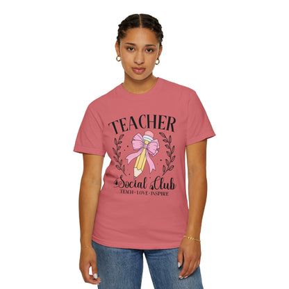 Coquette Teacher Pencil Social Club T-shirt
