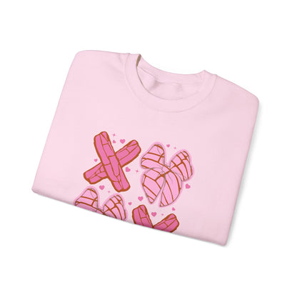 XoXo Valentine Concha Crewneck Sweatshirt Love Sweatshirt