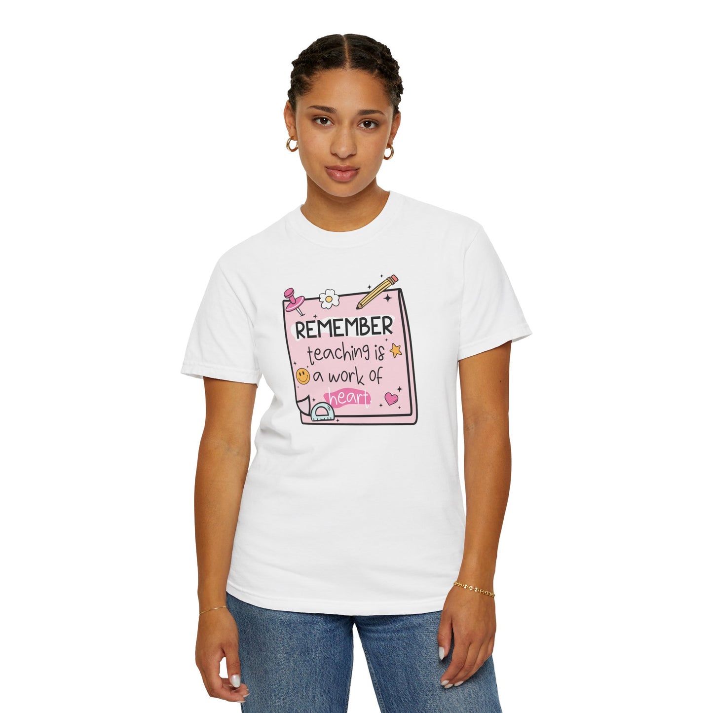 Teaching Is A Work Of Heart Teacher T-shirt