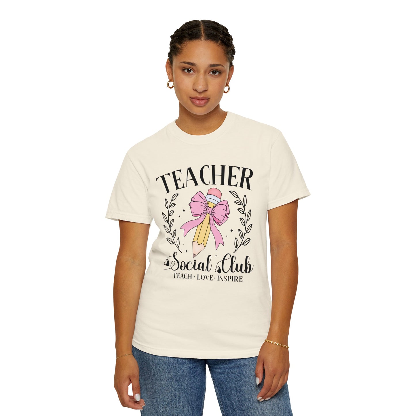 Coquette Teacher Pencil Social Club T-shirt