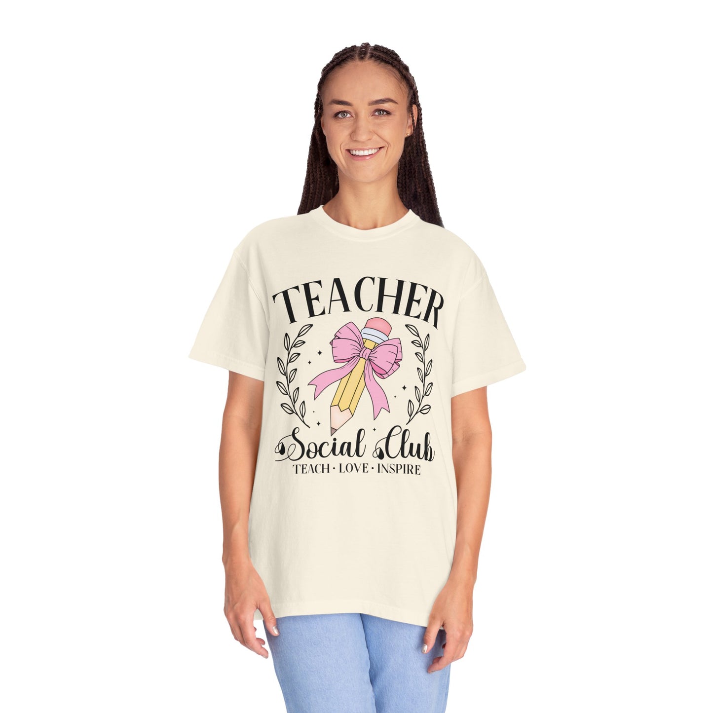 Coquette Teacher Pencil Social Club T-shirt