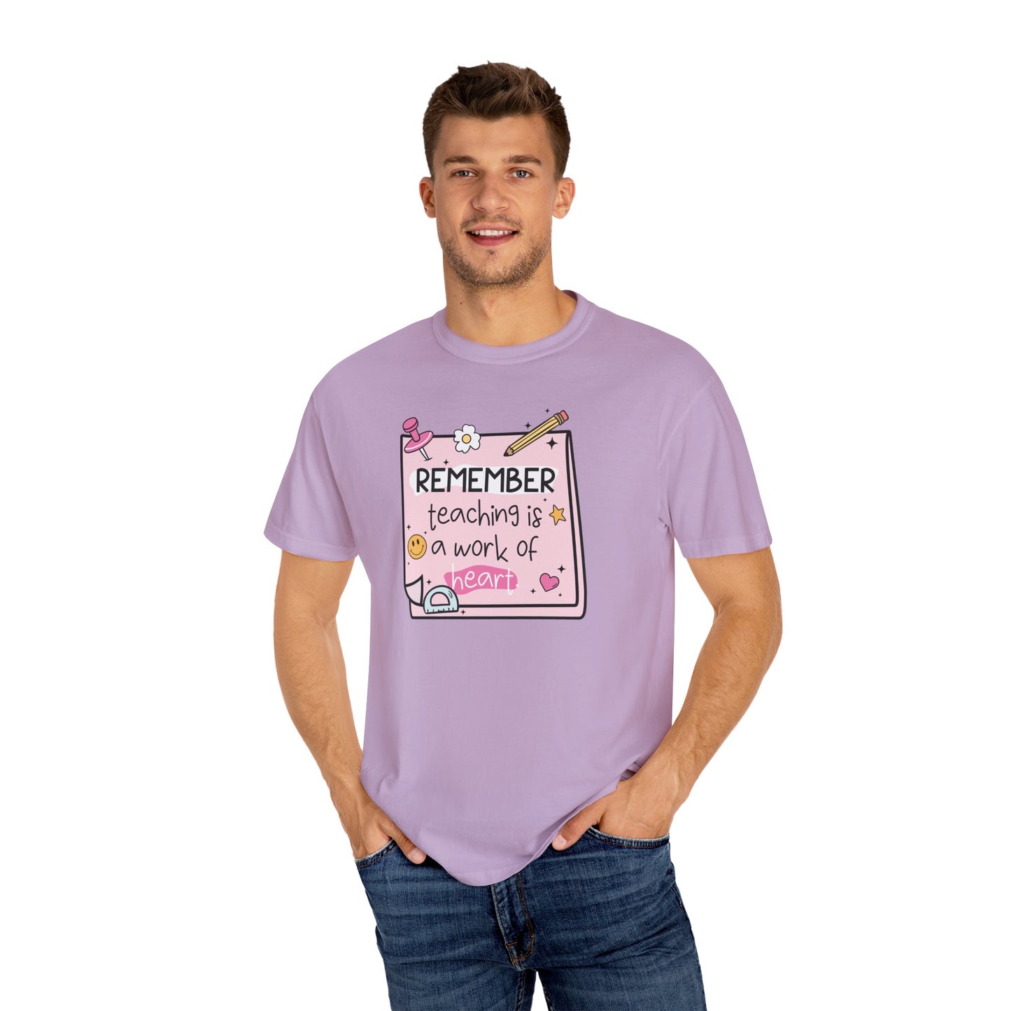 Teaching Is A Work Of Heart Teacher T-shirt